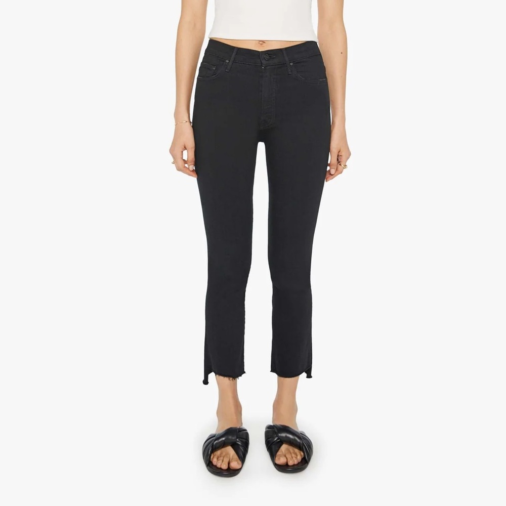 MOTHER Insider Crop Step Fray in size 26, Wash- Not Guilty